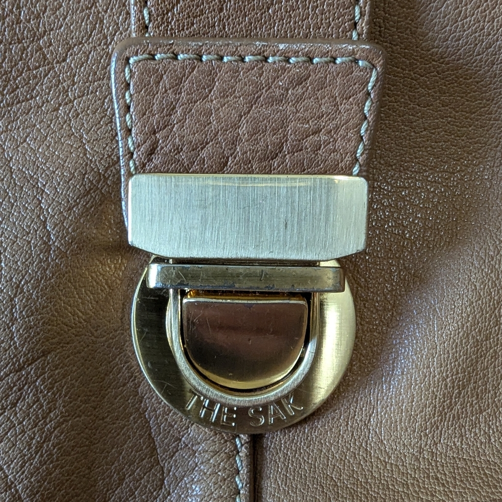 The Sak Boho Leather Shoulder Bag HOBO - Picture 5 of 6